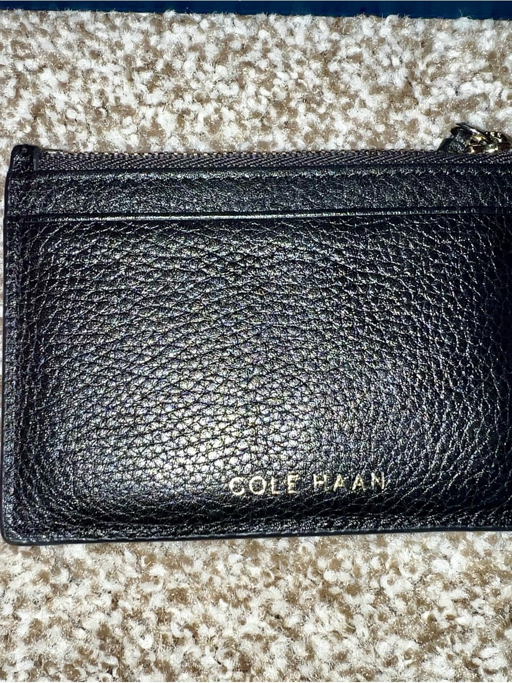 Cole Haan Leopard-Print Crossbody with Black Leather Card Case - Picture 7 of 8
